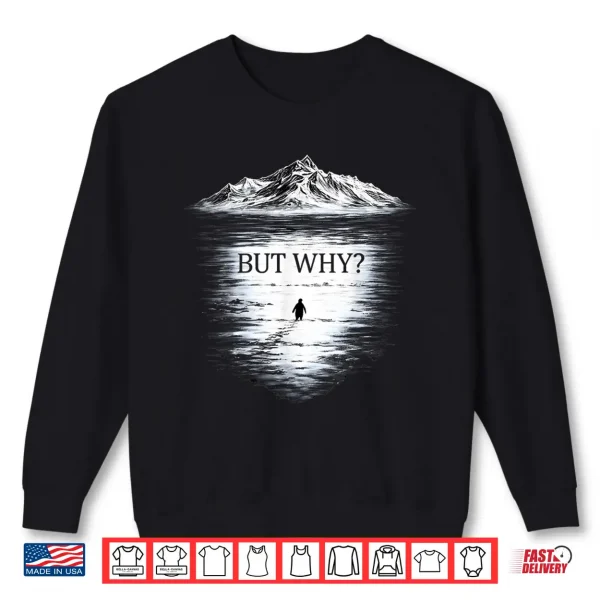Sweatshirt Penguin But Why Shirt