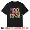 School Nurse 100 Days Band Aids Ice Packs 100 Days Of School Shirt
