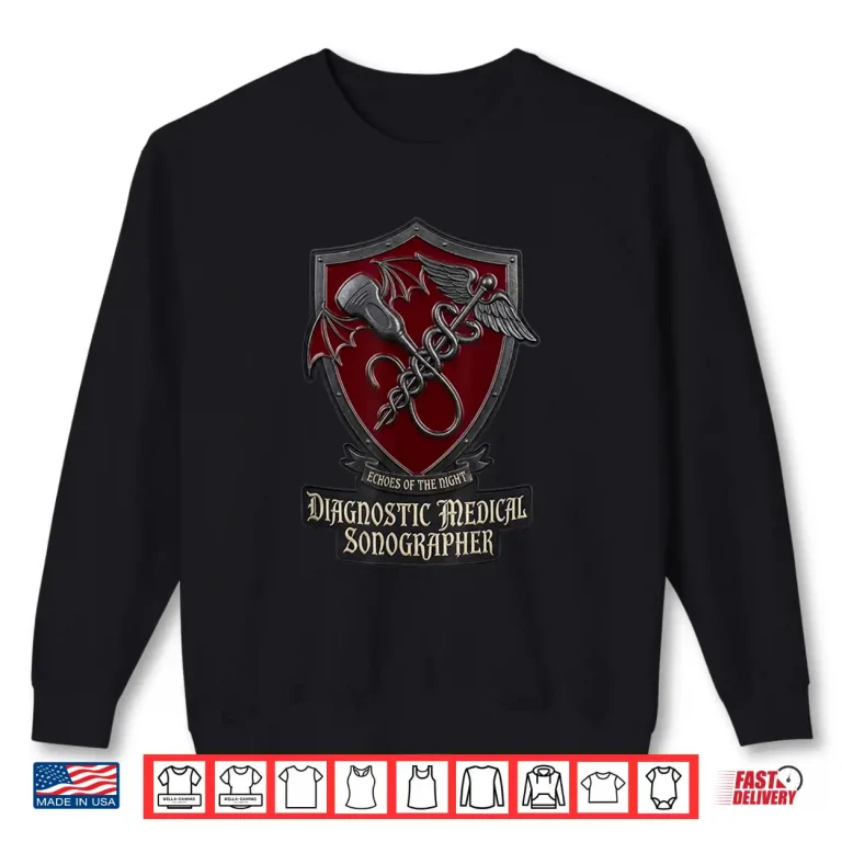 Sweatshirt Sonographer Certified Shirt