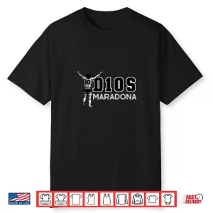 Diego Maradona D10S Dioe World Champion Shirt