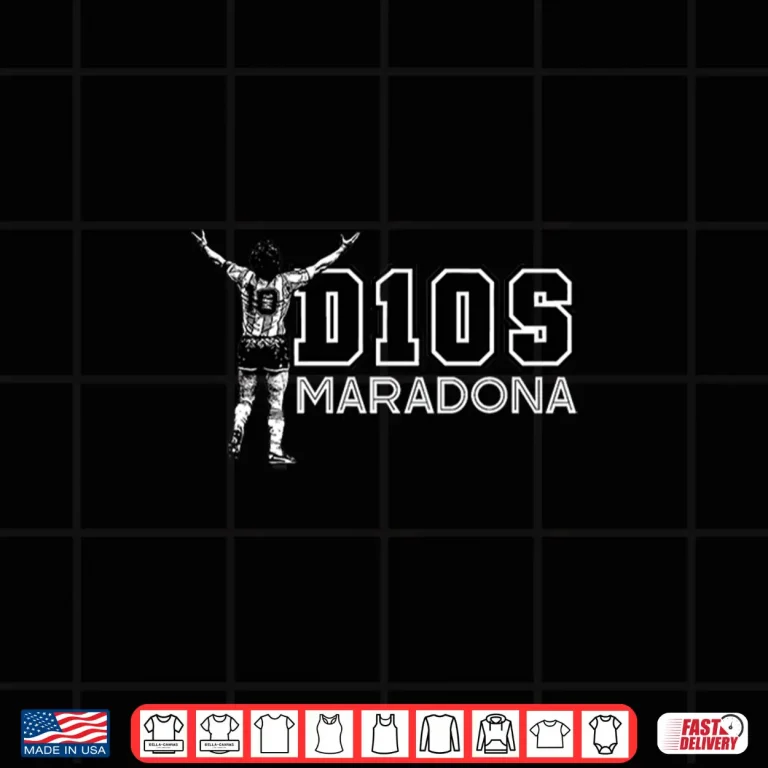 Design Diego Maradona D10S Dioe World Champion Shirt