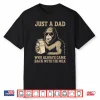 Funny Dad Bigfoot Just A Dad Who Always Came Back With Milk Shirt