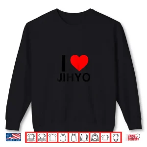 Sweatshirt I Heart Jihyo Shirt