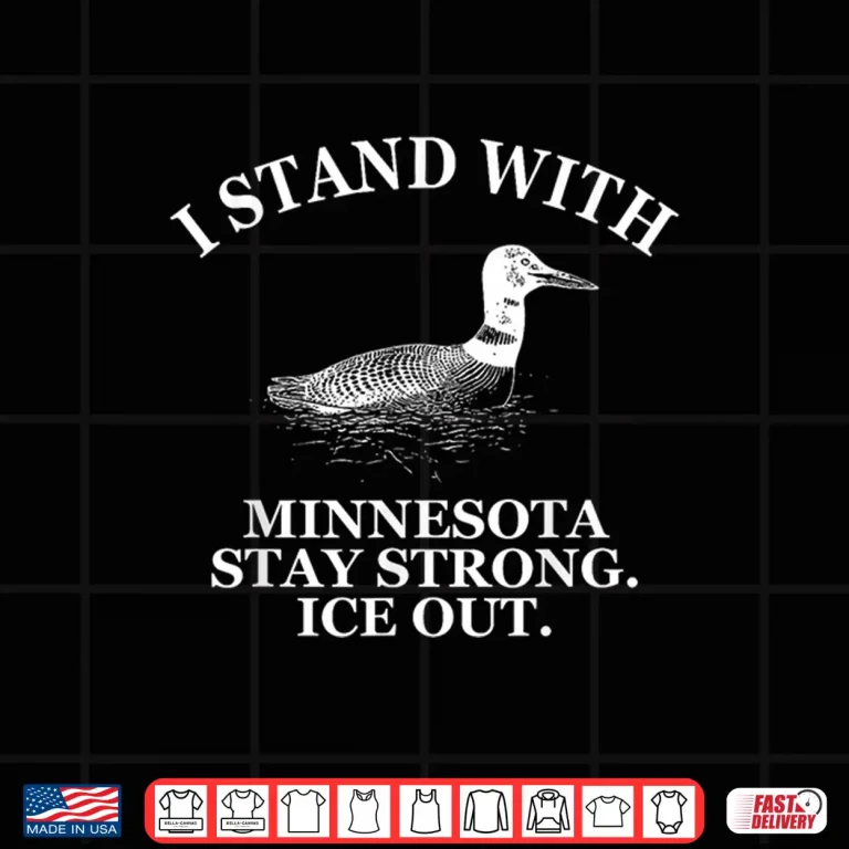 Design I Stand With Minnesota Support Local Shirt
