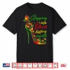 Stepping Into Black History Month High Heels Womens Girls Shirt