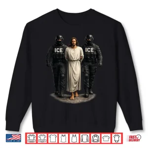 Sweatshirt Vintage Ice Ice Arresting Jesus For Men Women Shirt Shirt