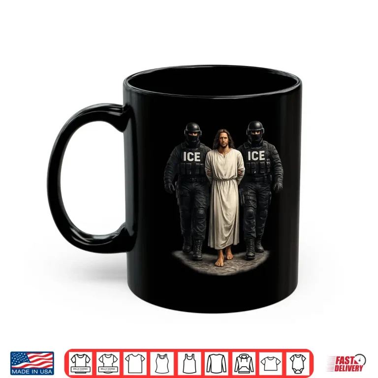 Mug Vintage Ice Ice Arresting Jesus For Men Women Shirt Shirt