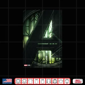 Design Marvel Studios Avengers Doomsday Movie Teaser Poster Long Sleeve Shirt