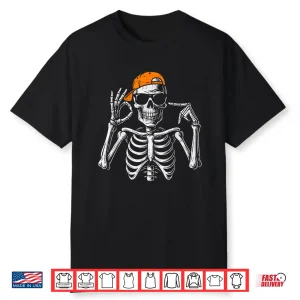 67 Meme Trendy Skeleton Halloween Funny Six Seven Gen Alpha Shirt