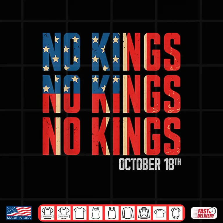 Design No Kings October 18 Shirt 1