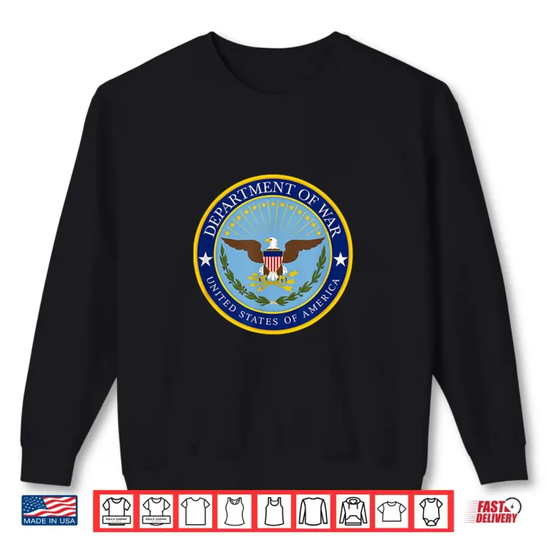 Sweatshirt Department of War USA Shirt