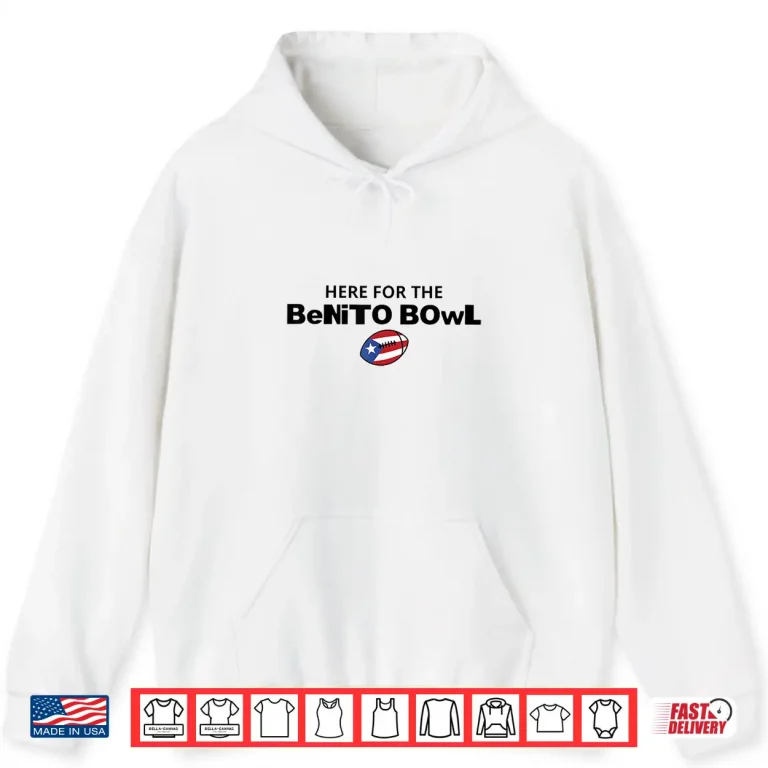 Hoodie Here for The Benito Bowl Puerto Rico Flag Football Shirt