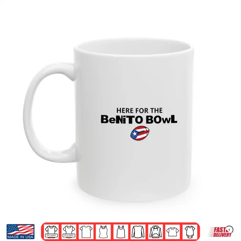 Mug Here for The Benito Bowl Puerto Rico Flag Football Shirt