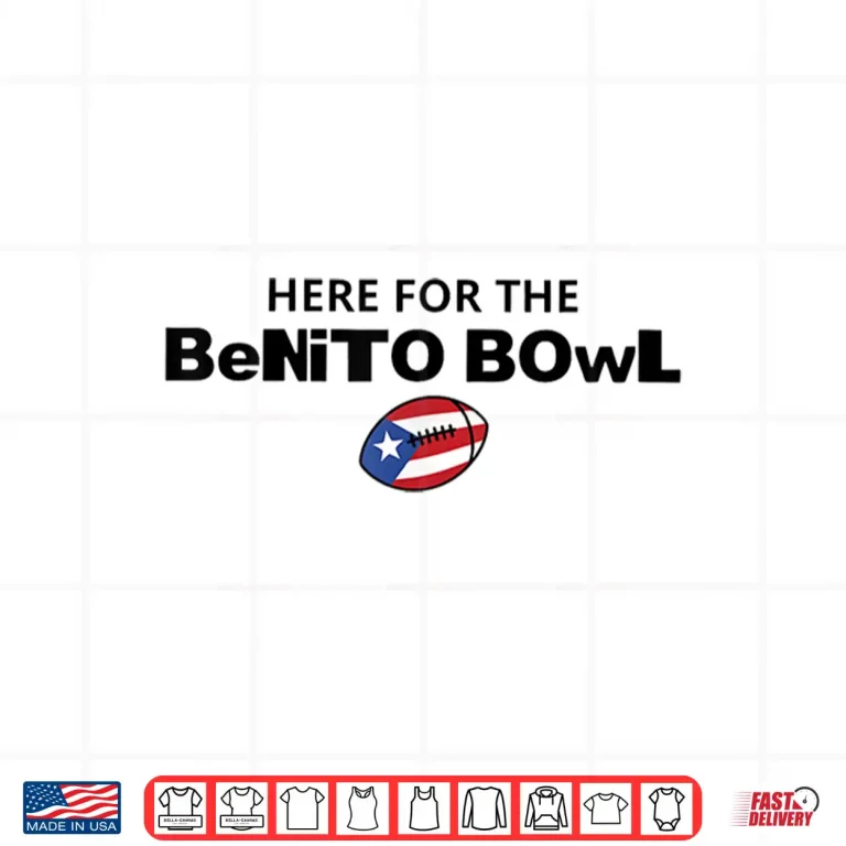 Design Here for The Benito Bowl Puerto Rico Flag Football Shirt