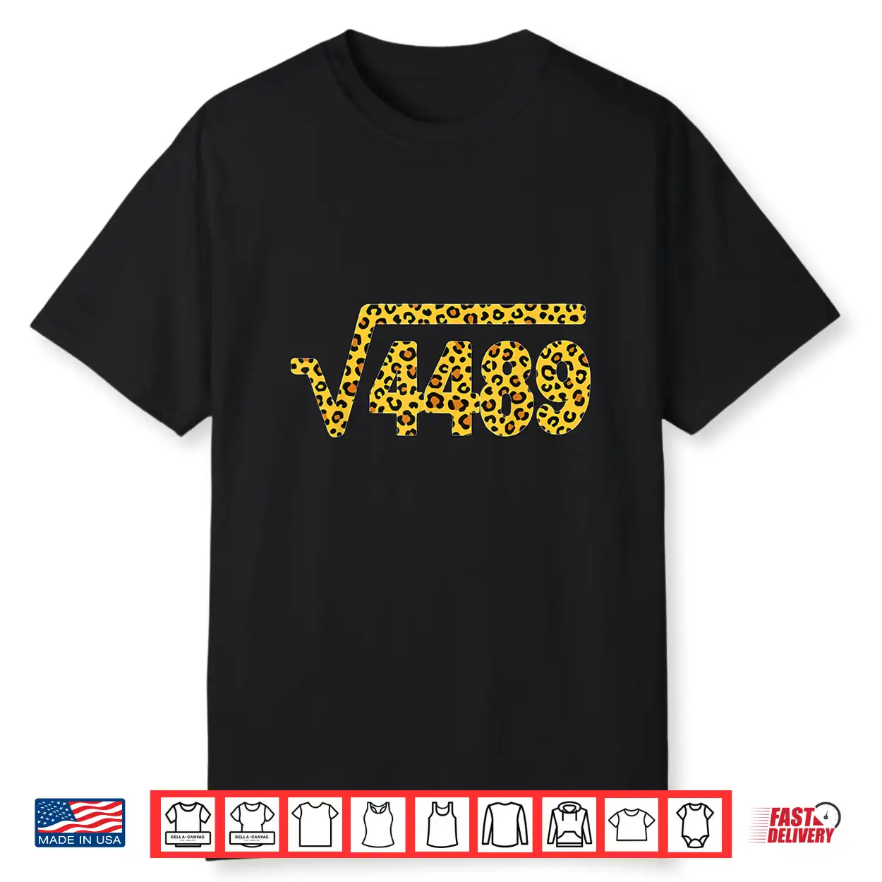 Leopard Pattern Meme Square Root 4489 Slang Math Teacher Shirt Leopard Pattern Meme Square Root 4489 Slang Math Teacher Shirt