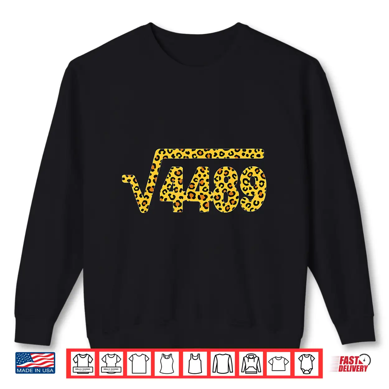 Leopard Pattern Meme Square Root 4489 Slang Math Teacher Shirt Leopard Pattern Meme Square Root 4489 Slang Math Teacher Shirt