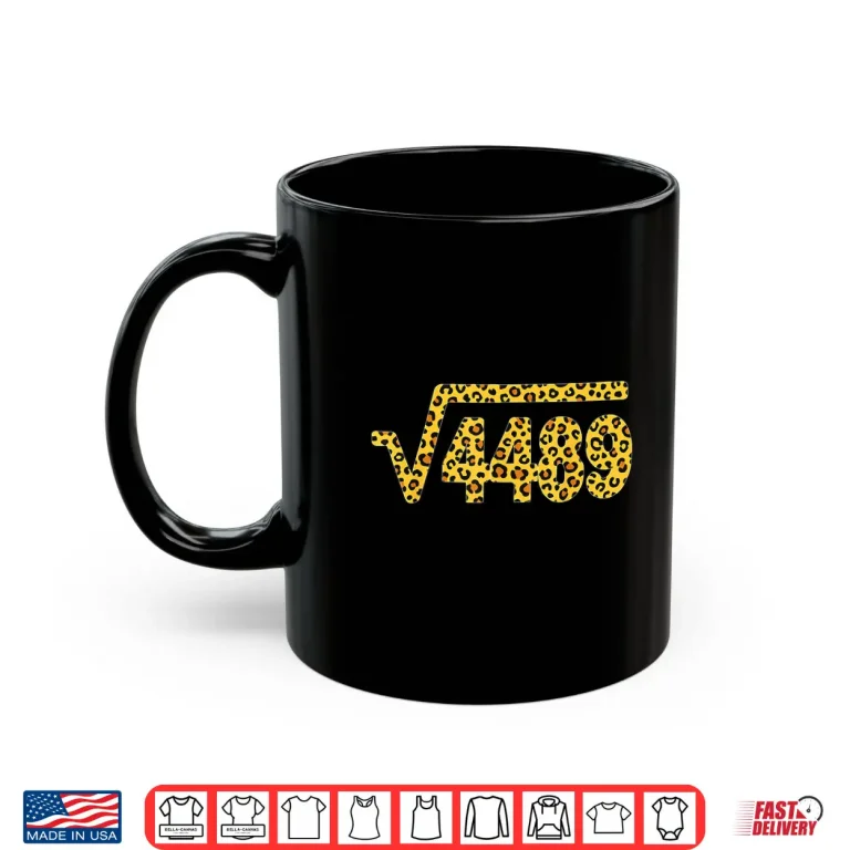 Leopard Pattern Meme Square Root 4489 Slang Math Teacher Shirt 3 Mug Leopard Pattern Meme Square Root 4489 Slang Math Teacher Shirt