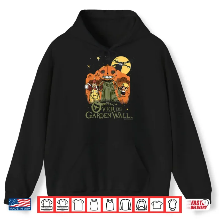 Hoodie Over The Garden Wall Vintage Halloween Illustration Cartoon Shirt