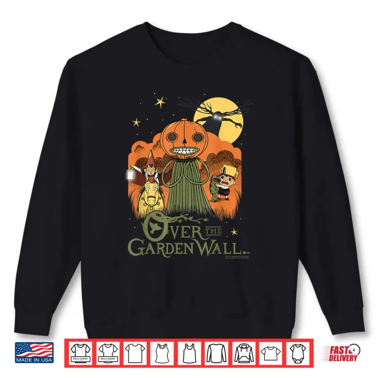 Sweatshirt Over The Garden Wall Vintage Halloween Illustration Cartoon Shirt
