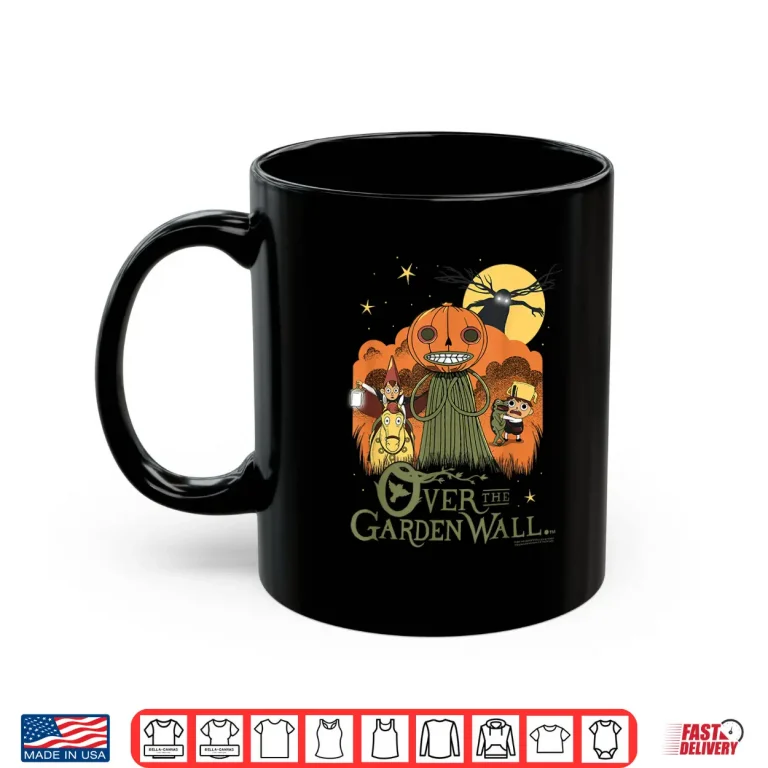 Mug Over The Garden Wall Vintage Halloween Illustration Cartoon Shirt