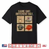 Same Shit Different Hat Retro Vintage Funny Shirt