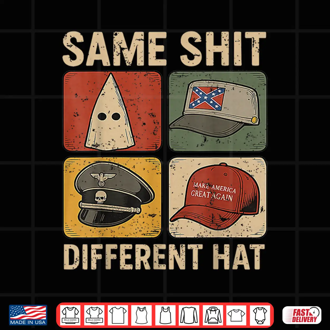 Same Shit Different Hat Retro Vintage Shirt Same Shit Different Hat Retro Vintage Shirt