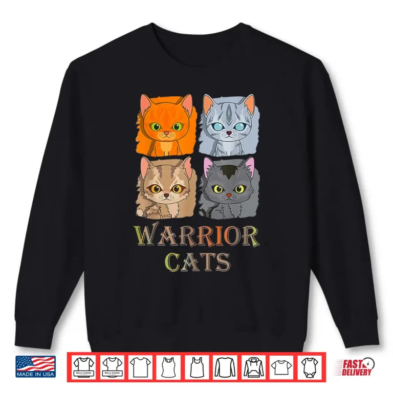 Sweatshirt Warrior Cats Lovers Shirt