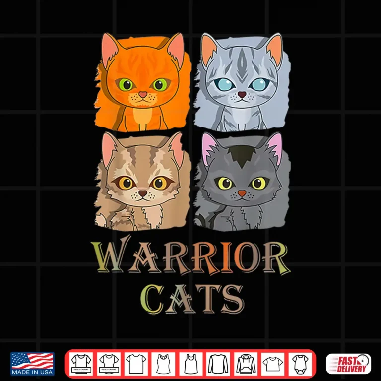 Design Warrior Cats Lovers Shirt