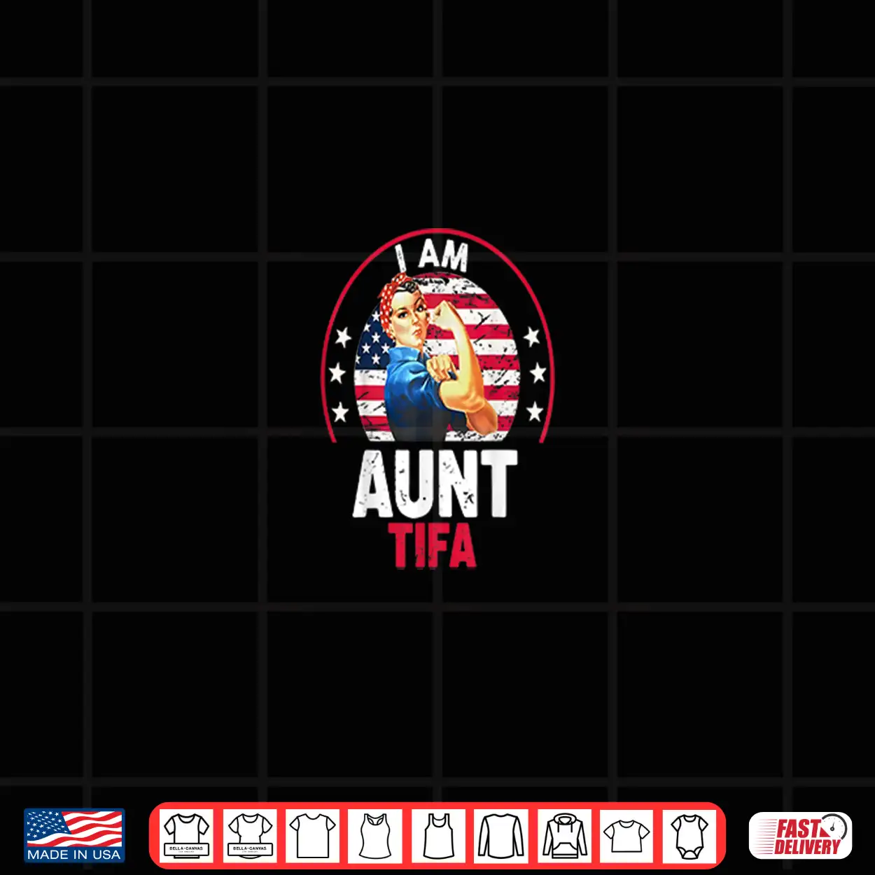 I Am Aunt Tifa Woman’S Girl Aunt Tifa America Flag Vintage Shirt I Am Aunt Tifa Woman’S Girl Aunt Tifa America Flag Vintage Shirt