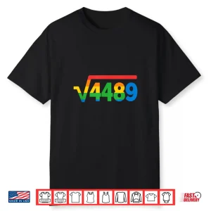 67 Ice Cream Drip Meme Square Root 4489 Shirt
