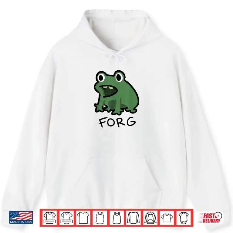 Hoodie Funny Frog Forg Meme Forg Japan Shirt