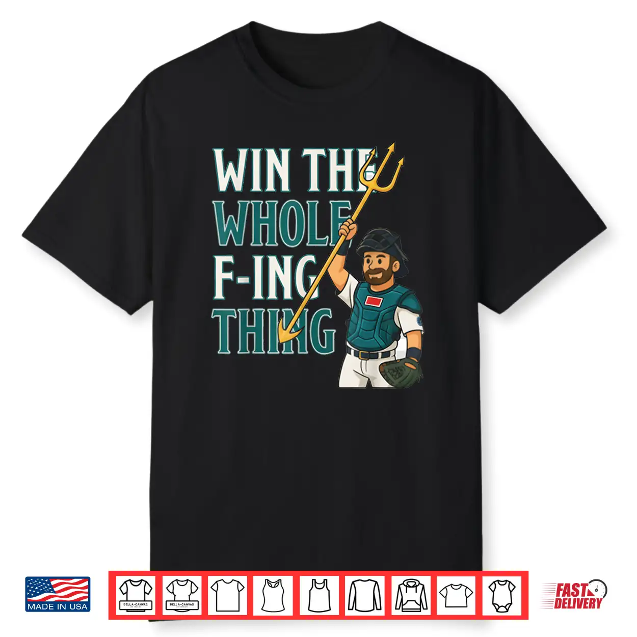 Win The Whole F Ing Thing Seattle Baseball Cal Raleigh Shirt Win The Whole F Ing Thing Seattle Baseball Cal Raleigh Shirt