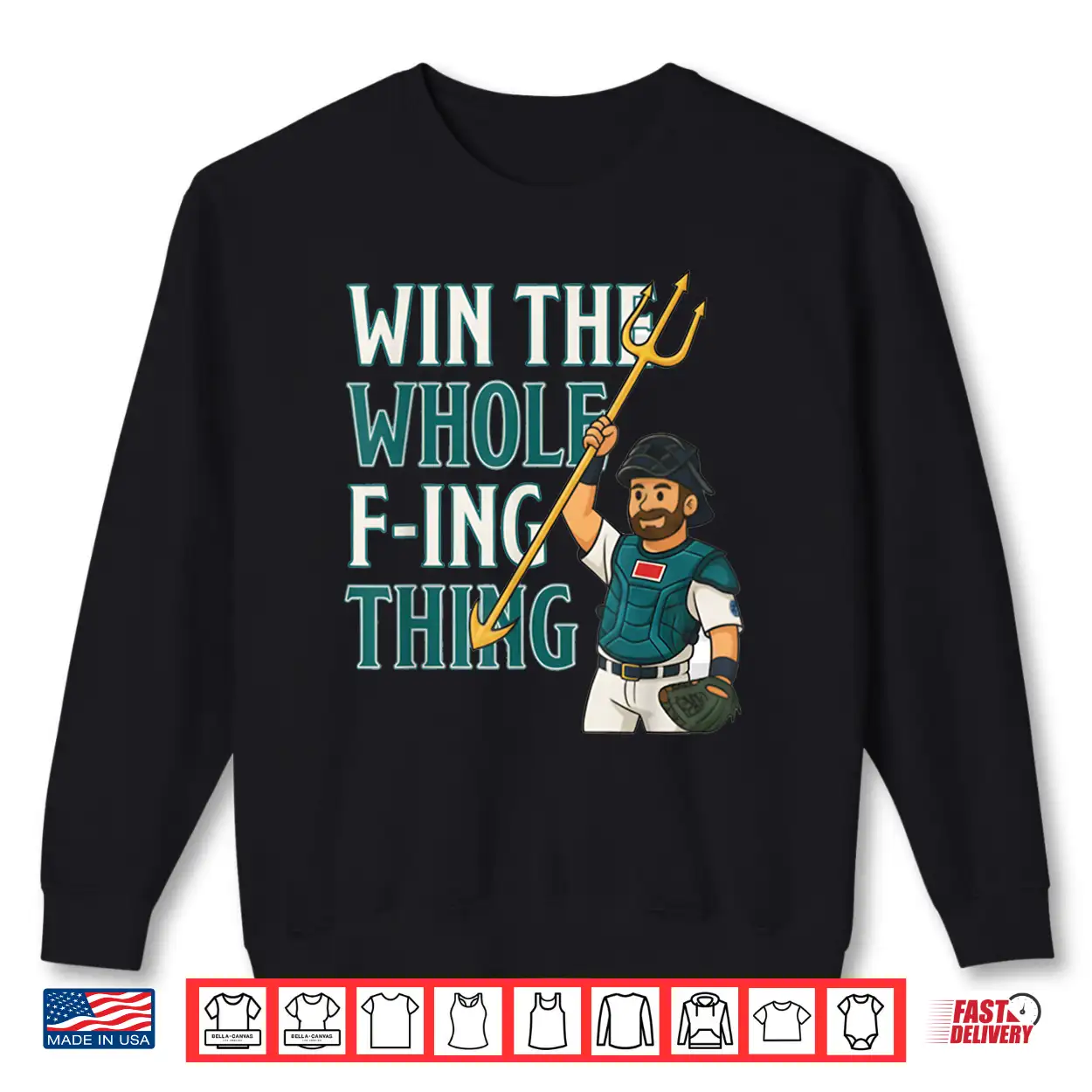Win The Whole F Ing Thing Seattle Baseball Cal Raleigh Shirt Win The Whole F Ing Thing Seattle Baseball Cal Raleigh Shirt