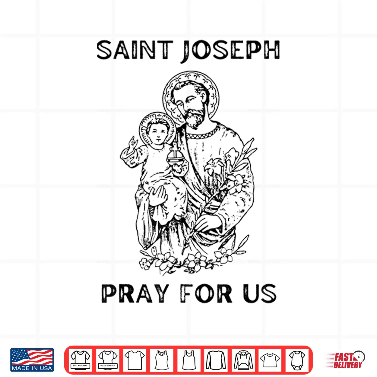 Saint Joseph All Saints Day Shirt Saint Joseph All Saints Day Shirt