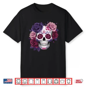 Dia De Los Muertos Costume Day Of The Dead Sugar Skull Shirt