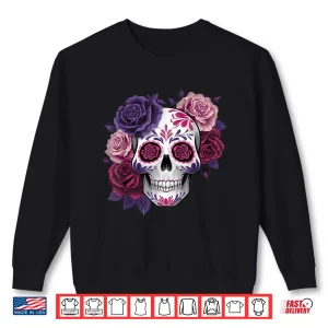 Sweatshirt Dia De Los Muertos Costume Day of The Dead Sugar Skull Shirt