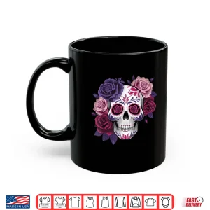 Mug Dia De Los Muertos Costume Day of The Dead Sugar Skull Shirt