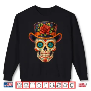 Sweatshirt Dia De Los Muertos Day of The Dead Sugar Skull Art Shirt