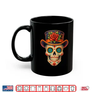 Mug Dia De Los Muertos Day of The Dead Sugar Skull Art Shirt