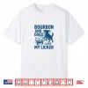 Bourbon And Dogs I Love My Licker Bourbon Drinking Girl Shirt