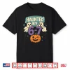 Haunted By 6 7 Retro Halloween 67 Ghost Pumpkin Shirt