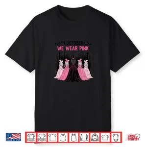 In October We Wear Pink Halloween Breast Cancer Awareness Shirt
