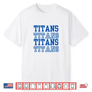 Stacked Text Volleyball Team Shirt