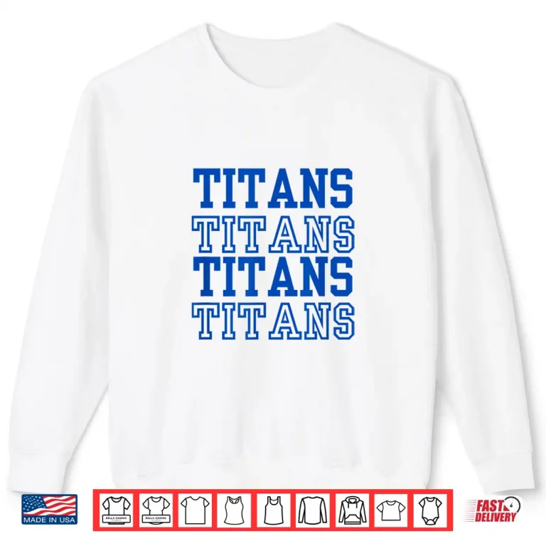 Sweatshirt Stacked Text Volleyball Team Shirt