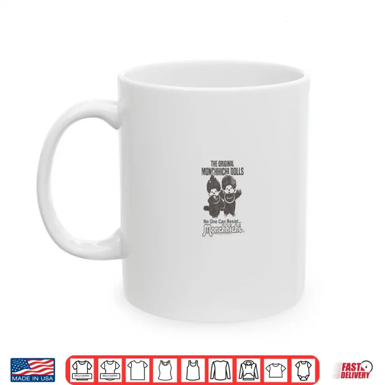 Mug Monchhichi The Original Dolls No One Can Resist Old Photo Shirt