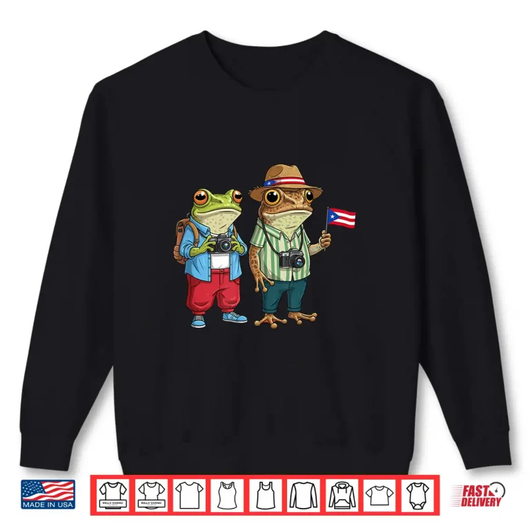 Rican Sapo Concho Coqui Frog Puerto Rico Flag Hispanic Shirt 2 Sweatshirt Rican Sapo Concho Coqui Frog Puerto Rico Flag Hispanic Shirt