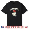 Ghost Pepper Spicy Food Halloween Pun Shirt