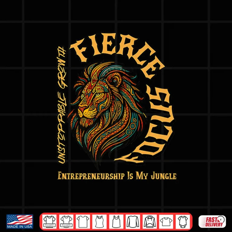 Design Lion Entrepreneurship is My Jungle Shirt