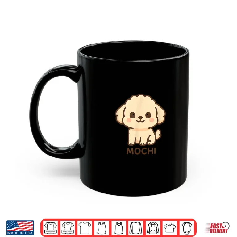 Mug Mochi Dog Toy Poodle Shirt