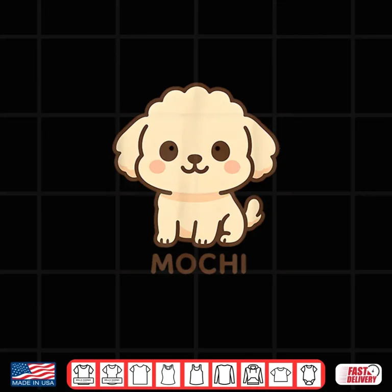Design Mochi Dog Toy Poodle Shirt